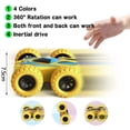 thumbnail image 5 of SAYFUT 2Pack Double-sided Stunt Flip Inertia Car Toy Friction Powered Pull Back Toys Vehicle 362??Spins and Flips Off Road Novelty Car Toys, 5 of 7