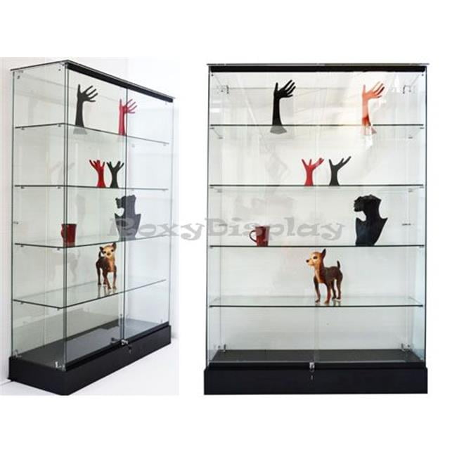 Roxy Display SCGS36B 36 in. Glass Display with Black Base