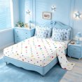 thumbnail image 3 of meiyoeat Blue Coquette Bow 7 Pieces Full Size Bedding Sets,Western Cow Print Cowgirl Boots Full Size Bed in a Bag For Girl,Reversible, 3 of 7