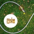 thumbnail image 7 of Garden Hose Shut Off Valve Solid Brass Heavy Duty 3/4 Inch Flow Control 4 Pack, 7 of 7