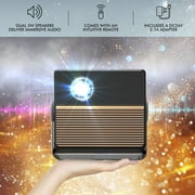 RCA 1080P Full HD Roku Smart Projector with Bluetooth and Multiple Aspect Ratios
