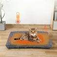 thumbnail image 2 of FYTPOV Self Warming Cat Bed, Self Heating Cat Dog Mat, 24 x 18 inch Extra Warm Thermal Pet Pad for Indoor Outdoor Pets with Removable Cover Non-Slip Bottom Washable, Non Electric, 2 of 5