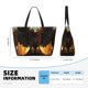 thumbnail image 4 of Easygdp Cool Black Eagle Bolsa de Viaje de Playa de Gran Capacidad, Bolsa Tote Perfecta para la Playa, Escapadas de Fin de Semana y Viajes, 4 of 7