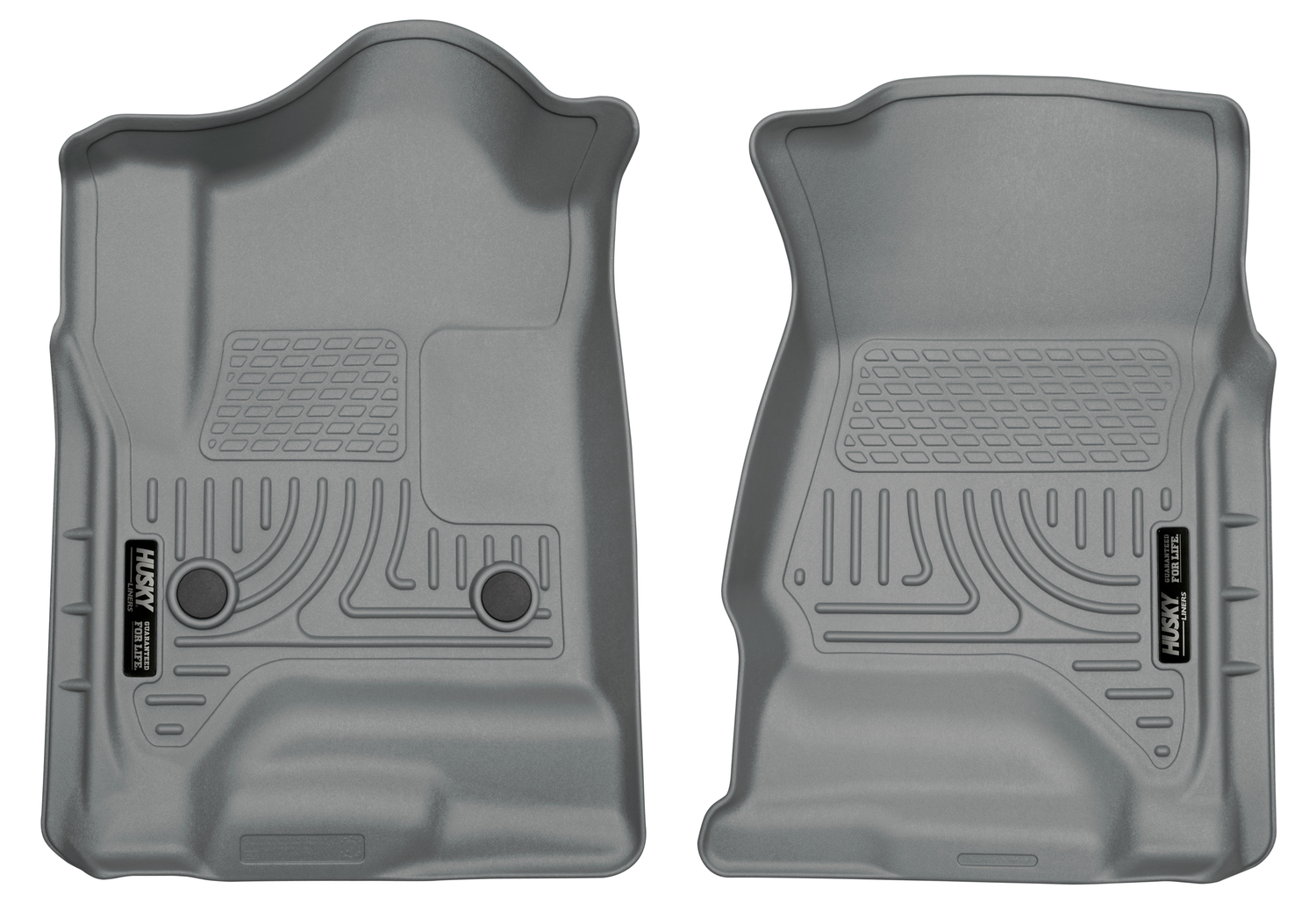 Husky Liners Front Floor Liners Fits 1418 Silverado/Sierra 1500 Crew