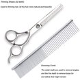 thumbnail image 5 of Kit de tijeras de aseo para perros, punta redonda de seguridad, tijeras para perros de acero inoxidable de alta resistencia y cortaúñas para perros para el aseo de cuerpo completo Namotu HMYH335, 5 of 5