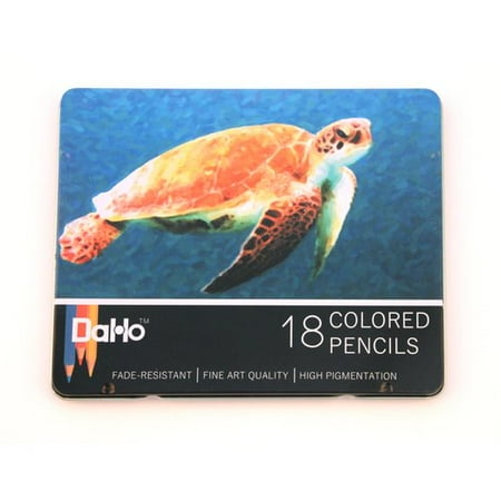 DaHo 18 Premium Colored Pencils (Sea Turtle)