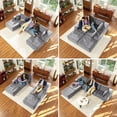 thumbnail image 5 of LazySunsets Modular Sectional Boneless Couch, Chenille Tufted Sectional Couches for Living Room, No Assembly U Shape Cloud Sofa with Throw Pillows & Storage Side Pocket (Gray), 5 of 8