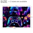 thumbnail image 2 of Game Controller Modern Polyester Indoor Rug - Soft and Durable Floor Mat for Home Decor - Area Rug for Living Room, Bedroom, or Office - Easy to Clean and Maintain, 2 of 6