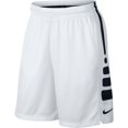 thumbnail image 1 of Nike Elite Stripe Men's Basketball Shorts White/Black 718378-100, 1 of 1