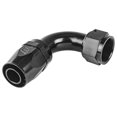 thumbnail image 2 of JEGS AN 90-Degree Max Flow Swivel Hose End [-16 AN Female to -16 AN Hose, Black], 2 of 6