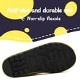 thumbnail image 6 of Kushyshoo Yellow Kids Rain Boots for Girls Toddler Waterproof Rubber Design with Easy-On Handles Size 2, 6 of 6