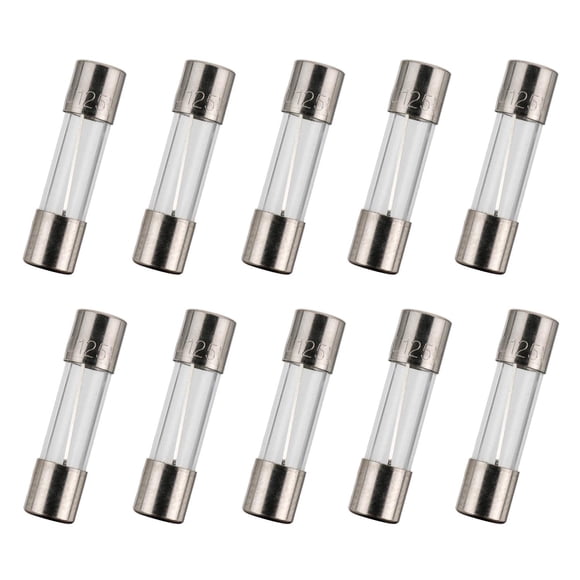 Fusible BOJACK 5 x 20 mm 20 A 125 V de acción rápida, paquete de 10