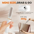 thumbnail image 5 of Cordless Hair Straightener Brush, Portable for Travel, Negative Ion Technology, Lightweight, 20-minute Auto Power Off, Flat Iron Comb for Thick Curly Hair, 5 of 9