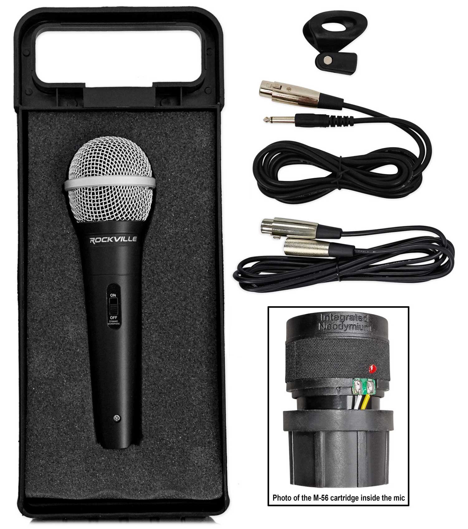Rockville ROCKMIX 5 Mixer with Microphone