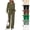 Army Green #23, variant on Women's 2 Piece Lounge Set Sweatsuits Half Zip Long Sleeve Sweatshirt Elastic Waist Wide Leg Pants with Pockets Suit Fall Tracksuit Spring Outfits Light Green S