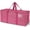 Pink, variant on Pakyozj Extra Large Storage Tote with Zippers & Carrying Handles, Heavy-Duty Oxford Fabric Moving Bags for Laundry, Space Saving, Storage