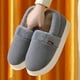 thumbnail image 3 of Pantuflas para mujer - Pantuflas lavables - Pantuflas de otoño-invierno - Pantuflas clásicas de fieltro para hombre - Pantuflas de invierno acogedoras, 3 of 5