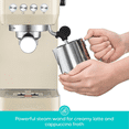 thumbnail image 5 of CASABREWS 3700 Essential Espresso Machine, 20 Bar Coffee Maker with PID Temperature Control, Pre-Infusion, Steam Wand & Stainless Steel Design, Cream., 5 of 10