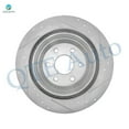 thumbnail image 4 of 6P Rear Drilled Slotted Brake Rotors-Ceramic Brake Pad To 2000 GMC Yukon XL 1500, 4 of 7