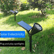thumbnail image 5 of Foco solar para exteriores con 7 ledes y enchufe de tierra, resistente al agua IP65, brillo ajustable, decorativo para jardín, B, 5 of 5