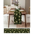 thumbnail image 6 of Hokiten Table Runners 120 Inches Long Dress Scarves, Flower Leaf Farmhouse Coffee/Dining/Kitchen Table Runner for Living Room, Plant Branch Green Botanical Cottagecore 13x120 Inch, 6 of 7