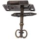 thumbnail image 2 of 1 Juego de cerraduras para armarios con llave. Cerradura retro., 2 of 6