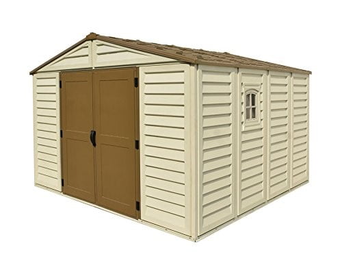 Duramax Building Products Woodbridge Plus Vinyl Shed with Foundation