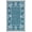 Grey Blue, variant on FairOnly 9'x12'Modern Tropical Floral Outdoor Rug Waterproof Reversible & Portable for Patio Poolside & Beach RV,Black Coffee