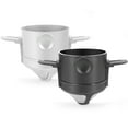thumbnail image 3 of Kitchen tools,Coffee And Tea Stainless Steel No Steel No Filter Paper Fine Encrypted Dripper Cone Drip Filter Paper Fine No Filter Paper Tea With Stainless Portable Hand Brewed Coffee White, 3 of 6