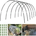 thumbnail image 2 of Jinyi Garden Hoops Grow Tunnel, Greenhouse Hoops for Raised Beds, Rust-Proof Fiberglass Frame for Garden Netting, Small Greenhouse Kit, 2 of 10