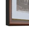 thumbnail image 3 of 1-3/4" Polystyrene Contemporary Upscale Picture Frame - by WholesaleArtsFrames-com. 22x22 386 Series - Cherry & Gold - Made In USA, 3 of 5