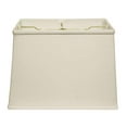 thumbnail image 1 of Slant Retro Rectangle Softback Lampshade with Washer Fitter, White, 1 of 1