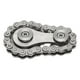 thumbnail image 4 of Bike Chain Gear Fidget Spinner Gyro Stainless Steel Metal Sprocket Decompress Banmo, 4 of 5