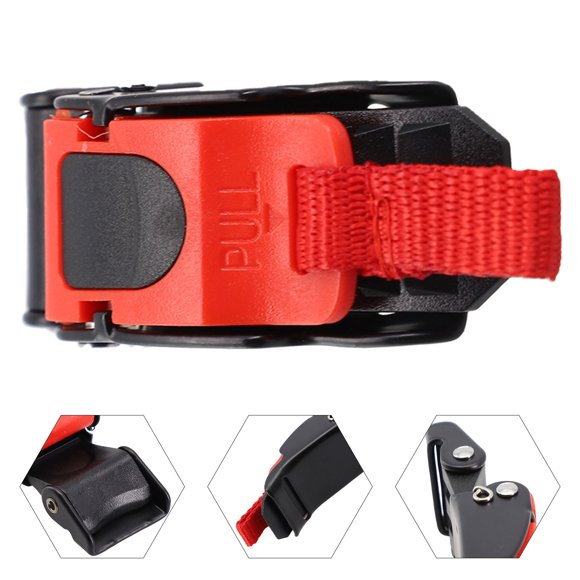Bgsha Motor Bike ATV Helmet Chin Strap Speed Sewing Clip Quick-Release Buckle
