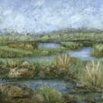 thumbnail image 2 of Crawford, Beverly 15x15 White Modern Wood Framed Museum Art Print Titled - Marshland IV, 2 of 4