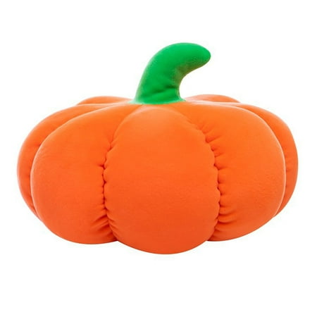 

1Pc Pumpkin Toy Creative Fuzzy Pillow Cushion for Halloween Decoration