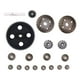 thumbnail image 4 of Engranaje de Transmisión Principal + Engranaje de Motor + Engranaje Reductor Piezas de Repuesto para Accesorio Modelo RC perfke Actualización de coche a control remoto, 4 of 9