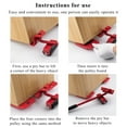 thumbnail image 2 of Adjustable Furniture Lifter with 4 Sliders, Easy Furniture Moving Pads, Transport Shifter Mover Furniture Tool for Bed/Sofa/Cabinet (Red), 2 of 10
