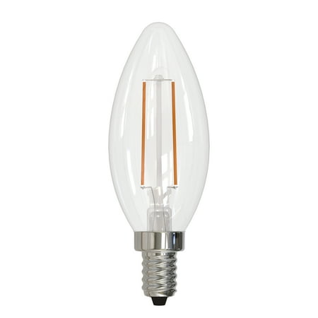 

Bulbrite Pack of (8) 4 Watt Dimmable Clear B11 LED Light Bulbs with Candelabra (E12) Base 2700K Warm White Light 350 Lumens
