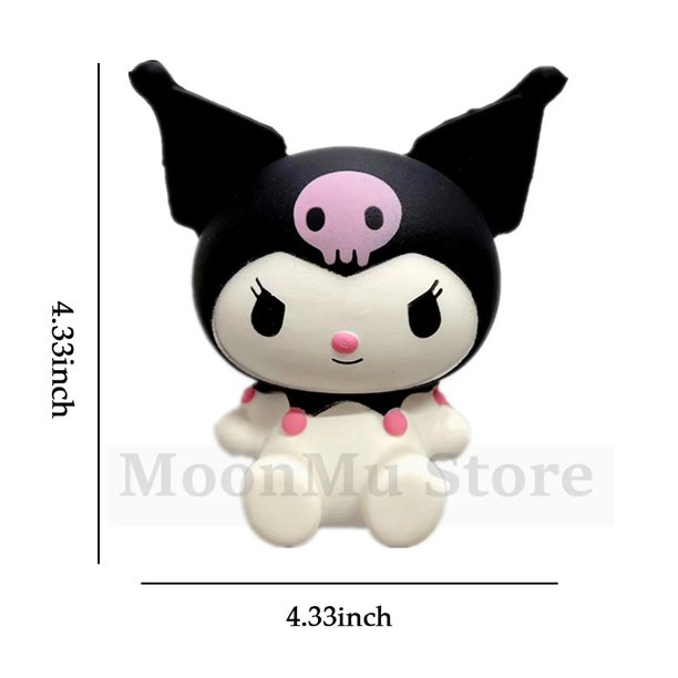 Sanrio Hello Kitty Jumbo Squishy Kawaii Kuromi Melody Cinnamoroll Squishies, levantamiento lento, alivio del estrés, juguetes para apretar para adultos y niños