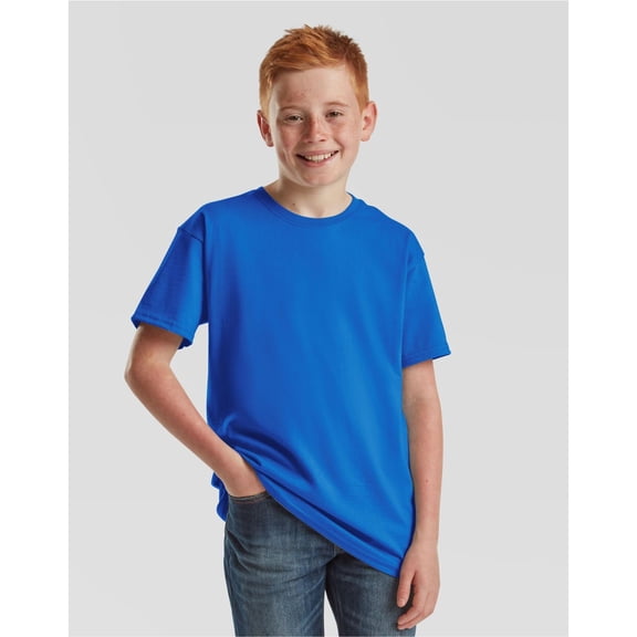 Fruit of the Loom Boys/Girls Iconic 195 T-Shirt