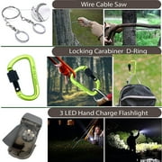 Emergency Survival First Aid Kit, Tactical Gear Bug Out Bag