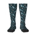 thumbnail image 2 of Picia Women Crew Soft Moisture-wicking Socks Cute Turtle Pattern Design Cotton Socks, One Size fit All, 2 of 9