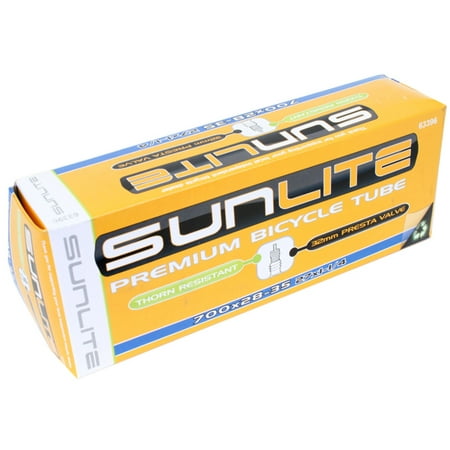 Sunlite 700c 48mm Presta Valve 700x28-35c Thorn Resistant Inner
