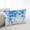 Blue, variant on Black Gradient Throw Pillow Covers, Abstract Polka Dots Vintage Modern Art Soft Breathable Pillow Cases with Invisible Zipper for Sleeping, Standard Pillowcases for Couch Bed Sofa Chair 20x26 Inches