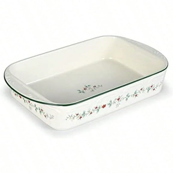 Winterberry Rectangular Baker 13 Inch