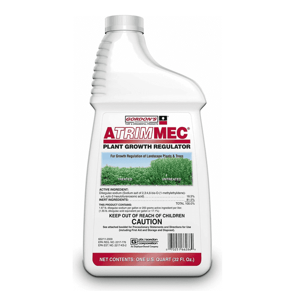 Atrimmec Plant Growth Regulator - Promotes Lateral Growth, Reduces Pruning -32 fl oz Bottle by PBI Gordon Companies Inc.