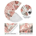 thumbnail image 4 of Yayeee Christmas Tree Skirt 47 inches for Xmas Tree Holiday Party Decoration, Light Pink Gingerbread Houses, 4 of 6