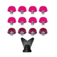 thumbnail image 3 of Tacos para botas de fútbol, ​​césped artificial, terreno firme, antideslizantes, rosca M5 8 rosa oscuro 4 rojo, 3 of 9