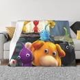 thumbnail image 4 of Lsque Pikmin Print Flannel Throw Blanket, Ultra-soft Blanket for Bed, Couch, Car, Hypoallergenic Anti-pilling blanket-50"x40", 4 of 8